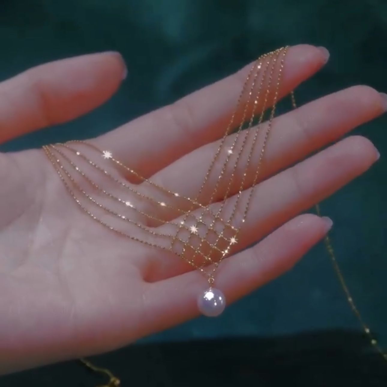 Pearl Gems Collana
