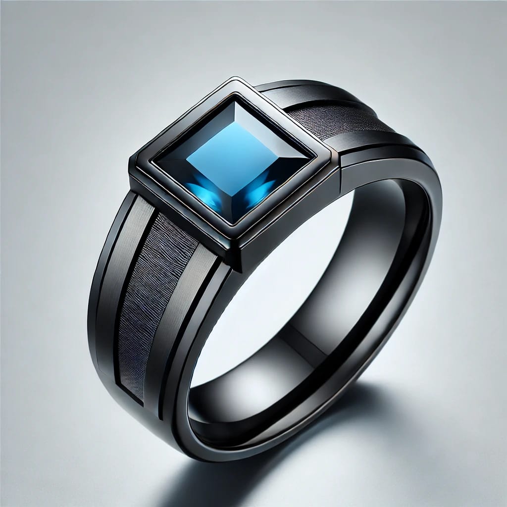 Sapphire Man (Anello Regolabile)