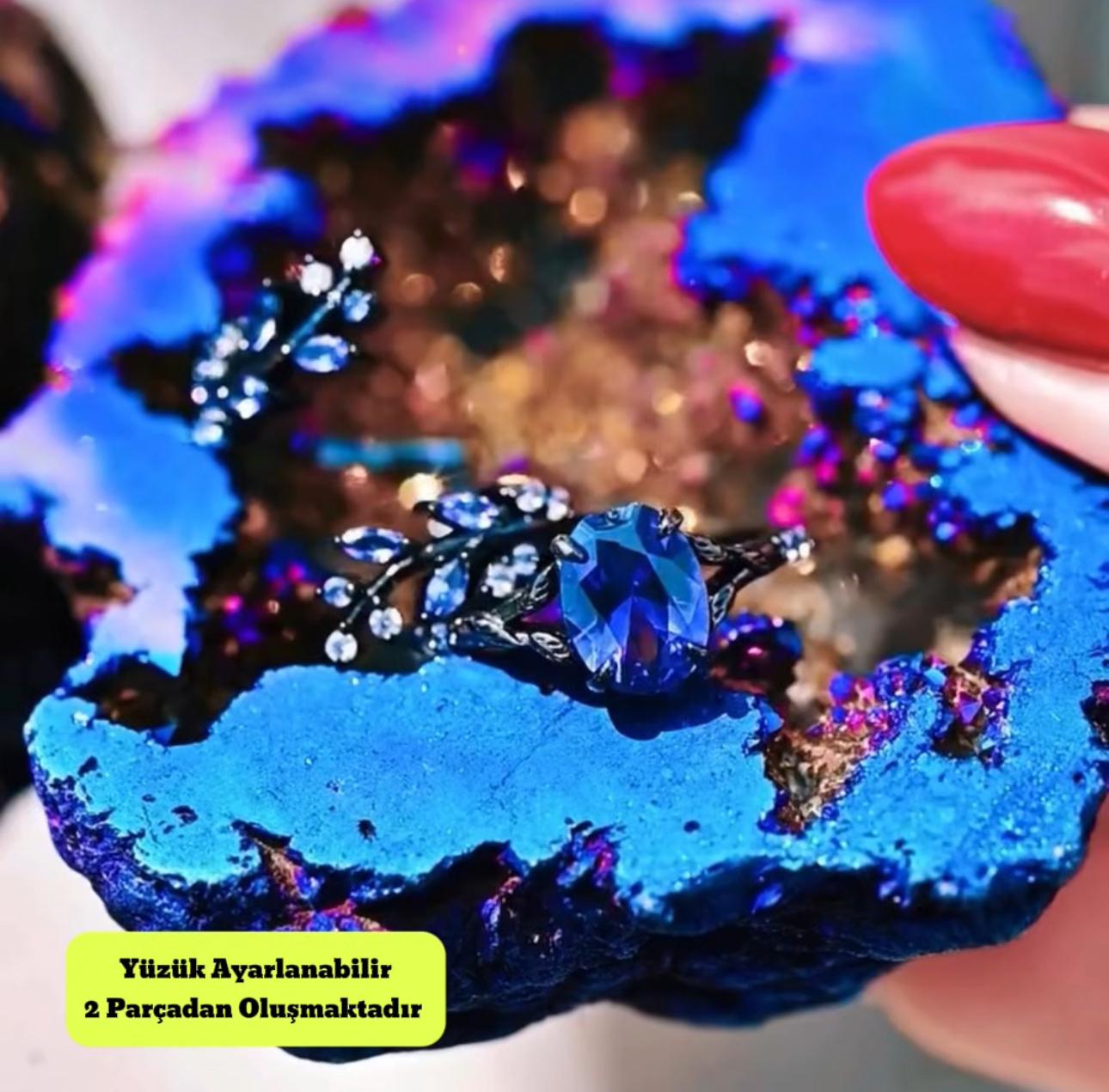 Cornflower Blaze (Anello Regolabile)