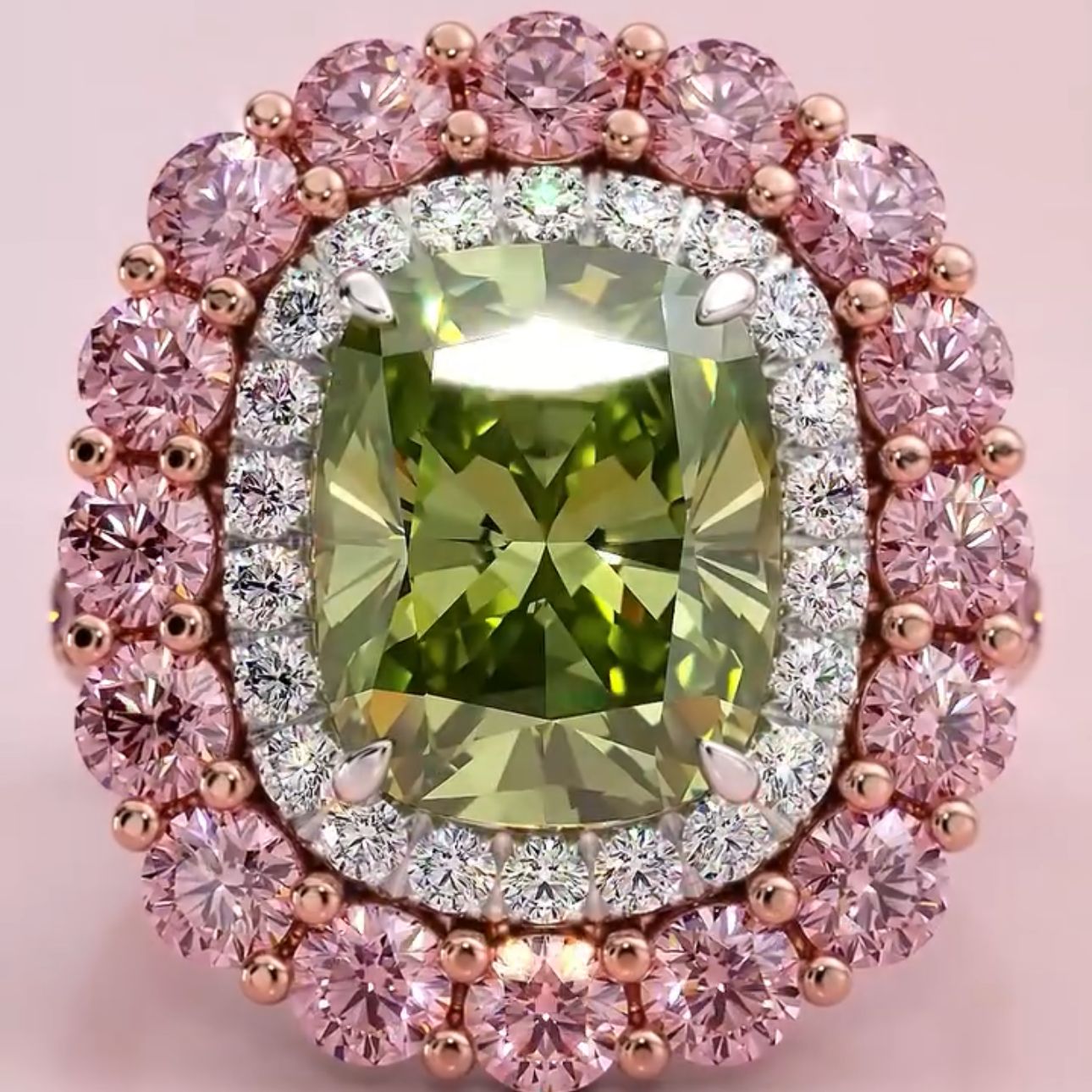 Imperial Blossom (Anello Regolabile)