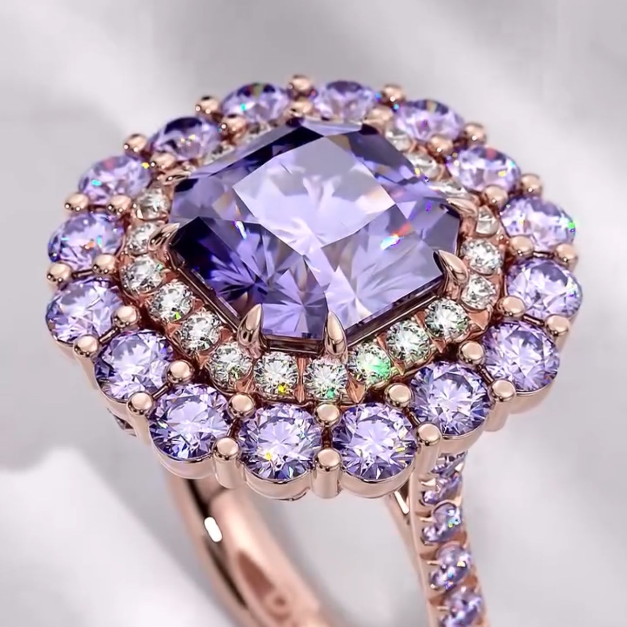 Imperial Amethyst (Anello regolabile)
