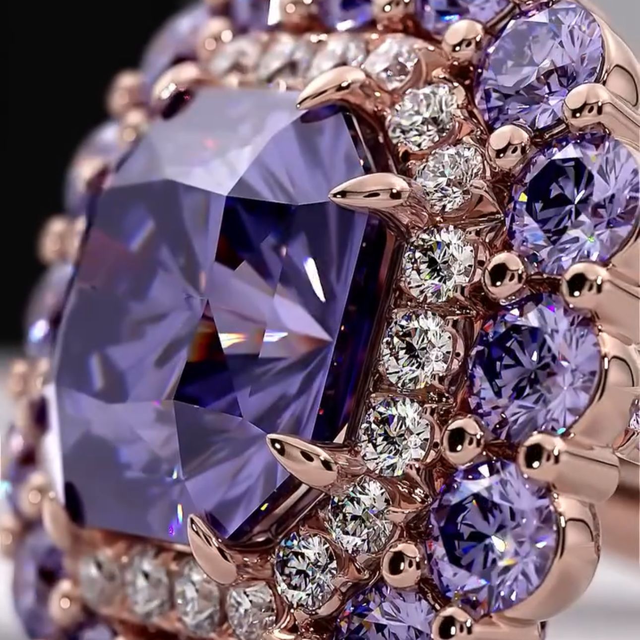 Imperial Amethyst (Anello regolabile)
