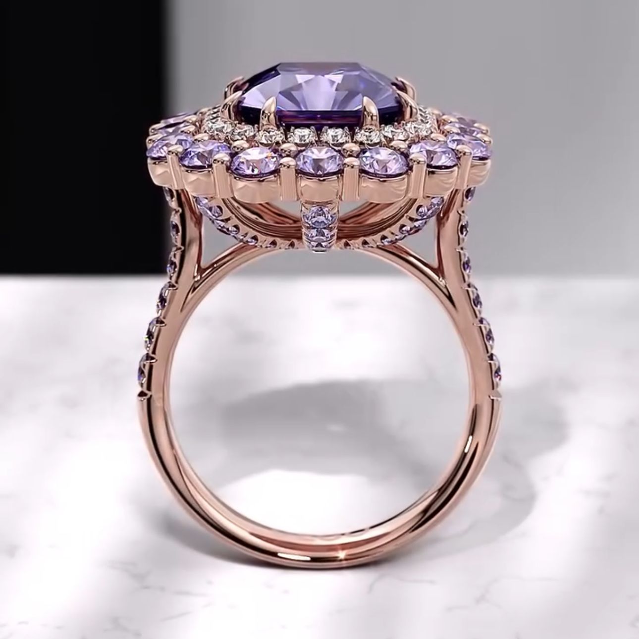 Imperial Amethyst (Anello regolabile)