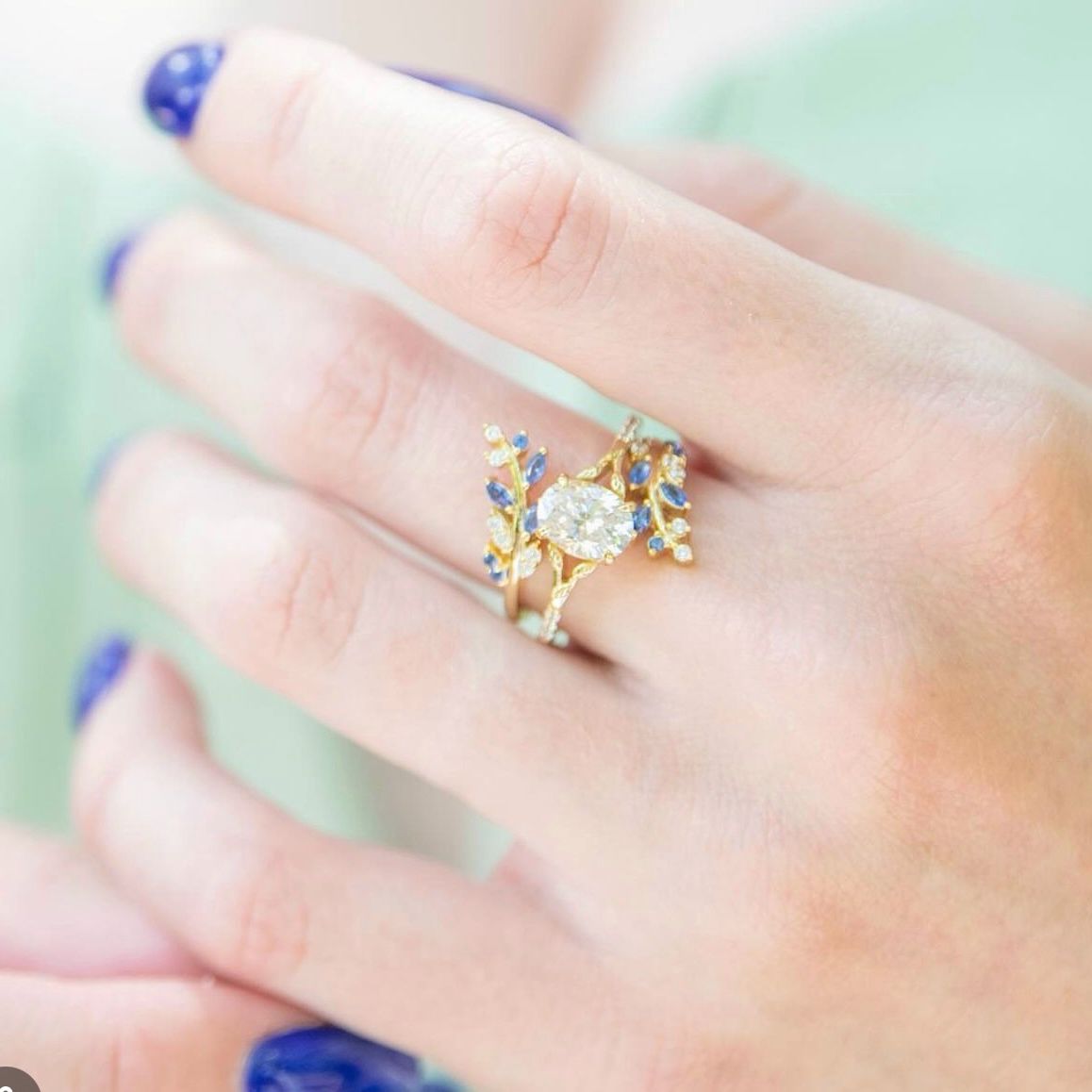 Golden Blaze (Anello Regolabile)