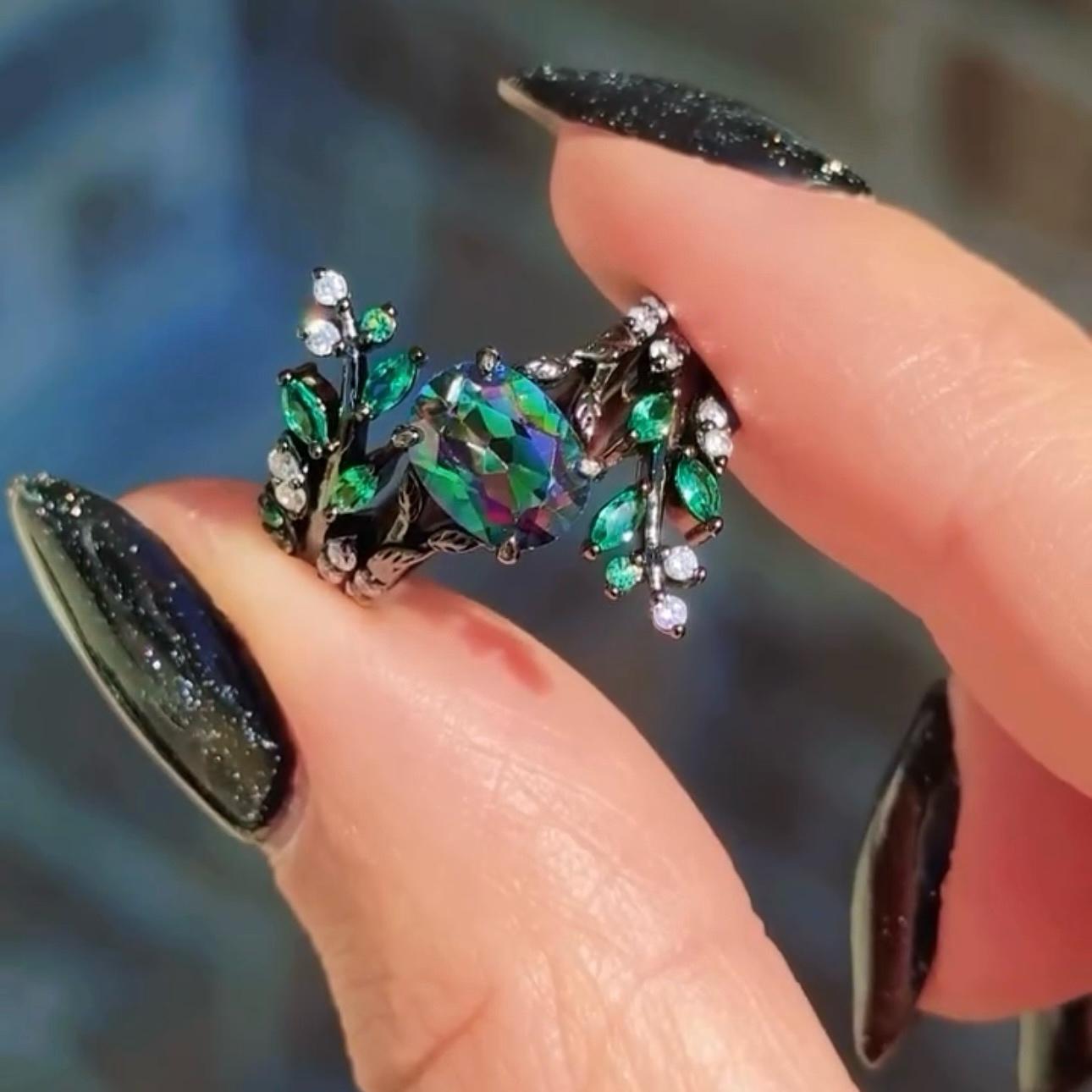 Mystic Blaze (Anello Regolabile)