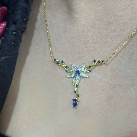 Golden Nergis Collana