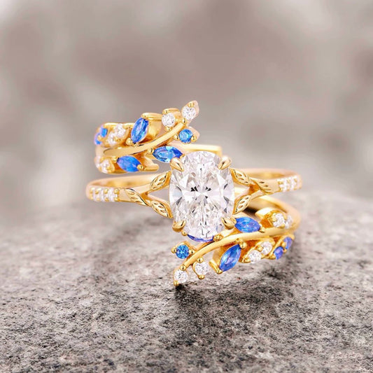 Golden Blaze (Anello Regolabile)